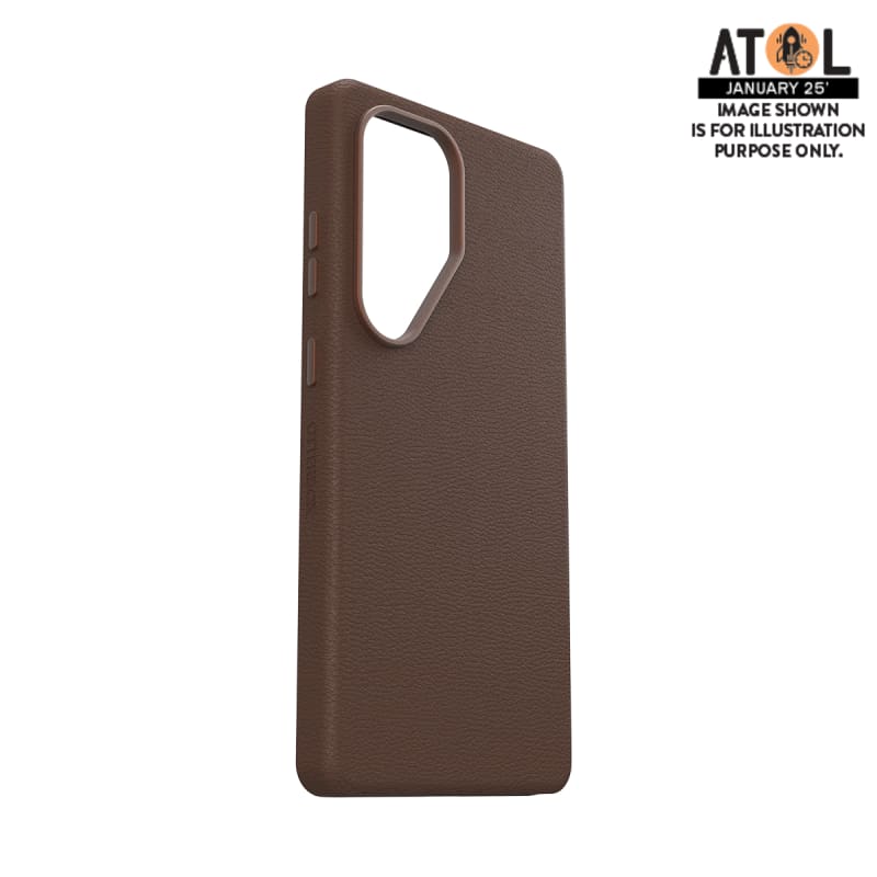 OtterBox Symmetry Cactus Leather Case for Samsung Galaxy S25 Ultra - Rich Adobe