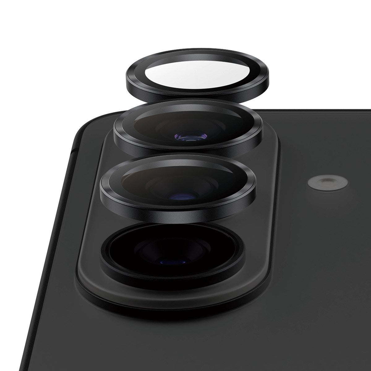 PanzerGlass Hoops Ceramic Lens Protector for Samsung Galaxy S26/Galaxy S26+ - Black