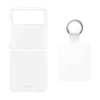 Thumbnail for Samsung Clear Cover with Ring for Galaxy Flip3 - Transparent Clear
