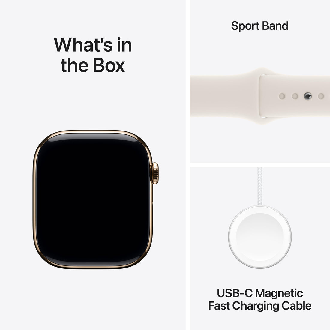 Refurbished Apple Watch Series 10 46mm - Gold (LIKE NEW)