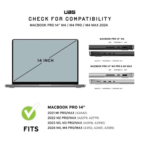 UAG Case Apple MacBook Pro 14" Essential Armor - Ice