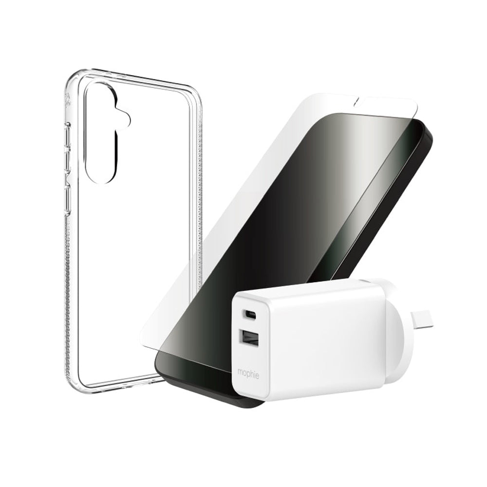 Zagg Samsung 24FE Essential Bundle-Clear