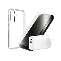 Thumbnail for Zagg Samsung 24FE Essential Bundle-Clear