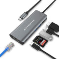 Astrotek USB-C Dock 6-in-1 Multiport Hub/Docking Station