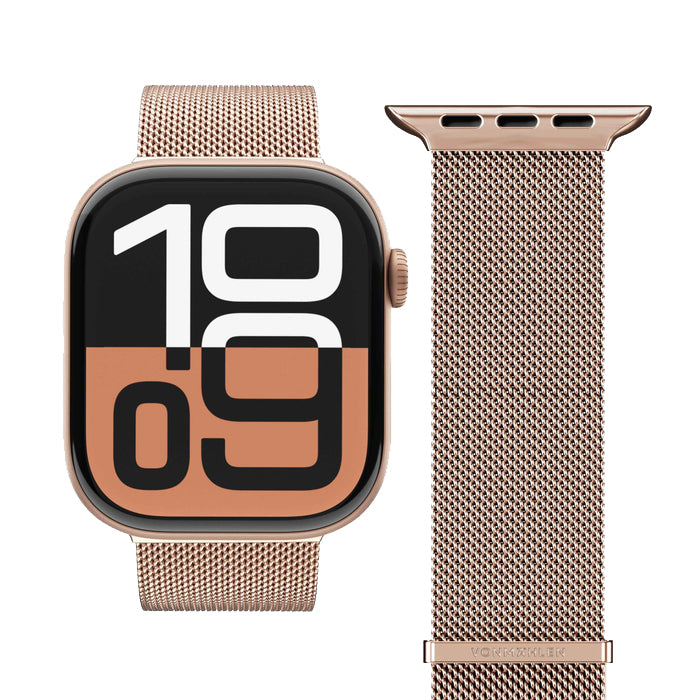 Vonmählen Milanese Loop2 For Apple Watch (40-42mm) - Rose Gold