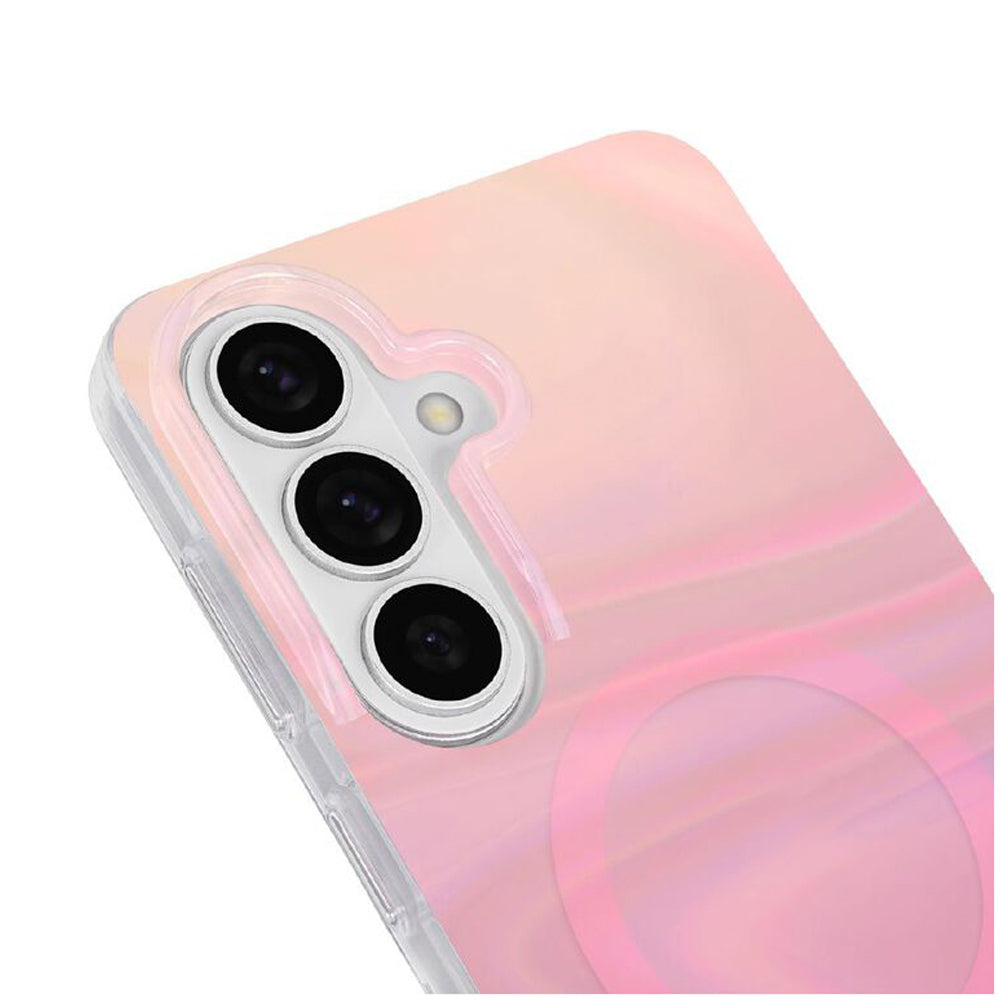 Case Mate Peach Bubble Case with Magnet for Samsung Galaxy S26 Plus - Iridescent