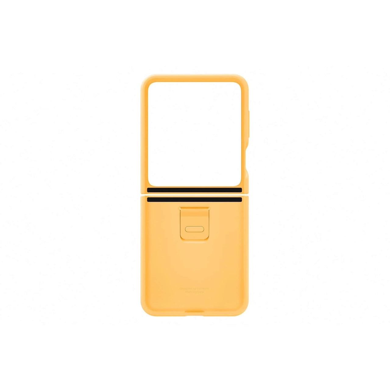 Samsung Silicone Case with Ring for Galaxy Z Flip5 - Apricot