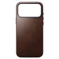 NOMAD Traditional Case for iPhone 18 Pro Max - Rustic Brown Horween