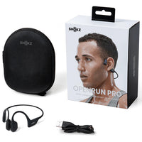 Thumbnail for Shokz OpenRun Pro Premium Bone Conduction Open-Ear Sport Headphones - Black
