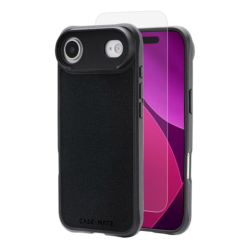 Case-Mate Case & Screen Protection Pack with MagSafe for iPhone Air - Black