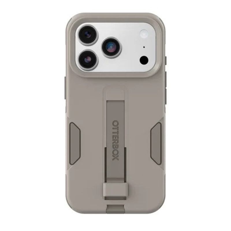 OtterBox Commuter Grip MagSafe Case with Camera Control for iPhone 18 Pro/17 Pro Cottonwood Glen - Light Grey
