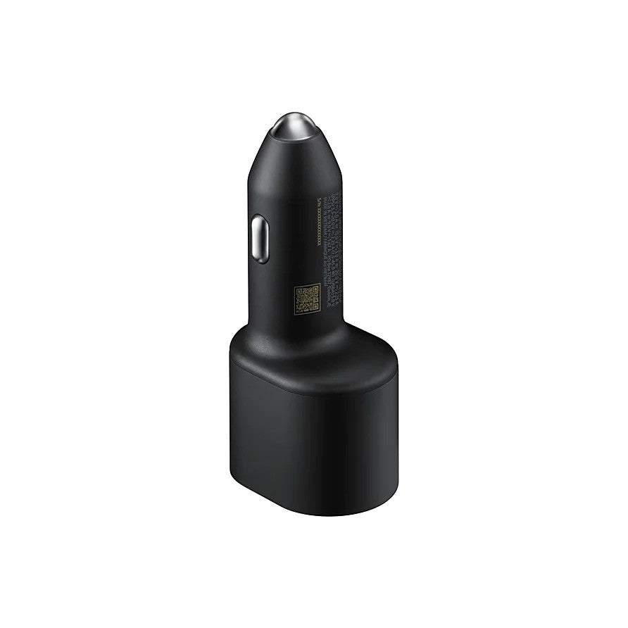 Samsung Super Fast Dual Car Charger (45W+15W) 2 Ports (Includes Cable) - Black