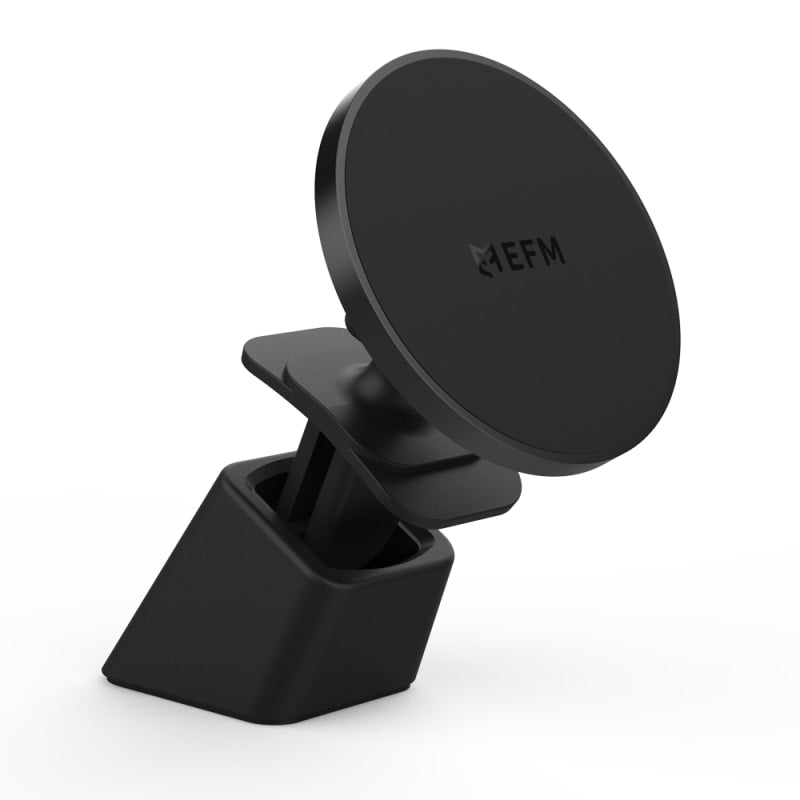 EFM Magnetic Car Vent & Dash Mount universal with MagSafe compatibility - Black