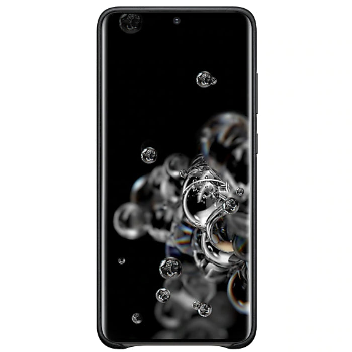 Samsung Galaxy S20 Ultra Leather Cover - Black