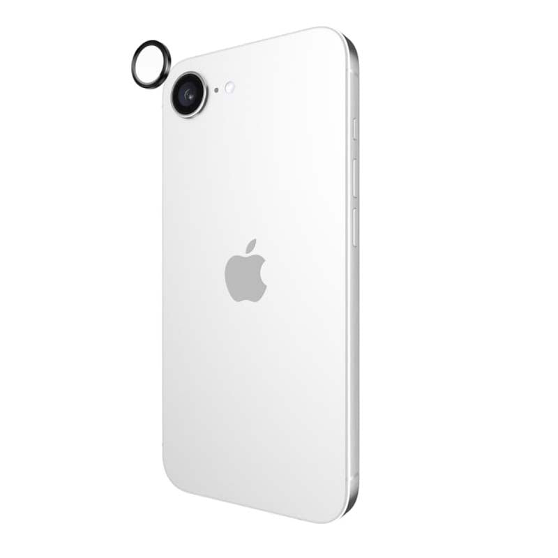 Case-Mate Aluminium Ring Lens Protector for iPhone 16e/15/14/13 - Black