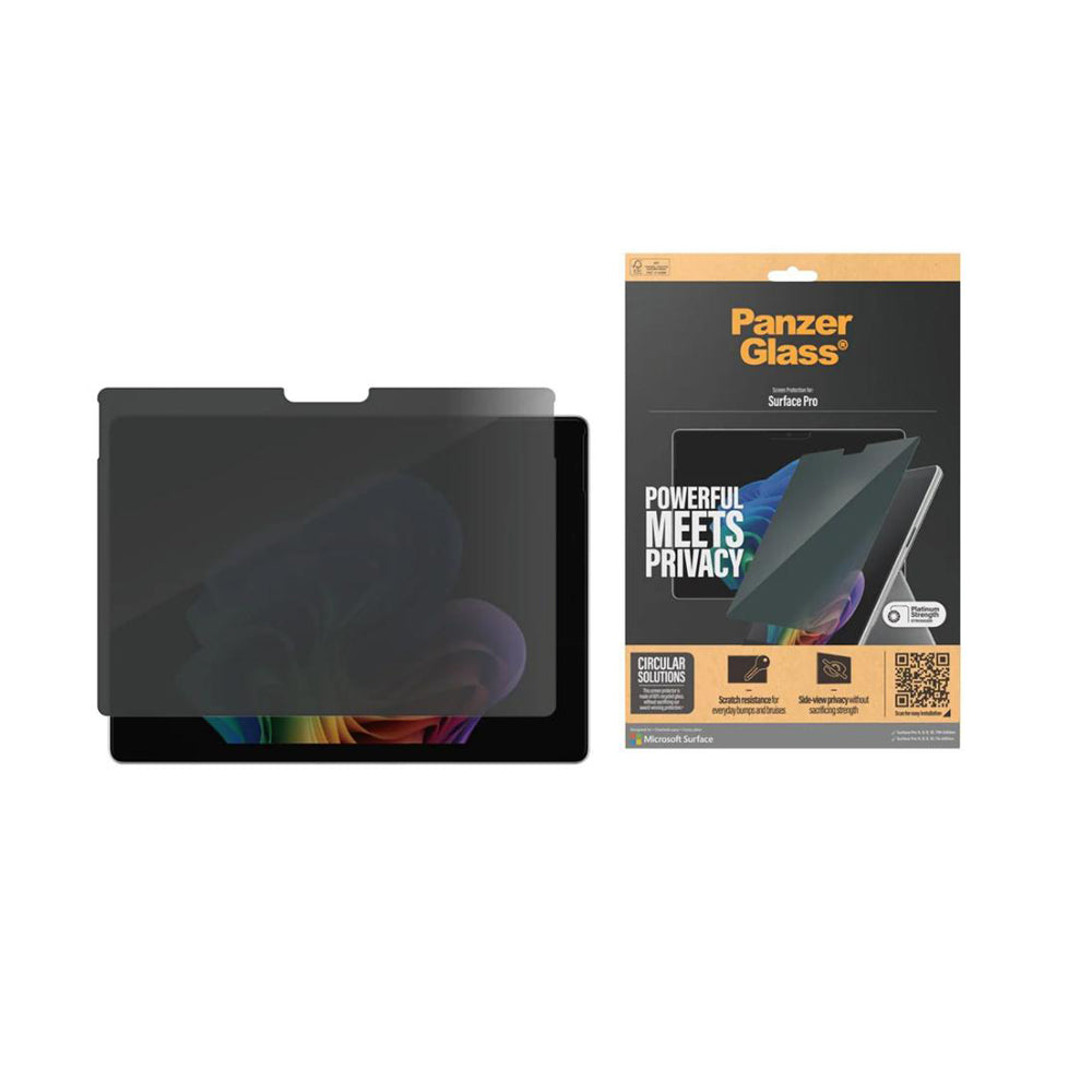 PanzerGlass UltraWide Fit Privacy Screen Protector for Microsoft Surface Pro X/9/10/11