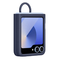 Thumbnail for Samsung Silicone Ring Case for Galaxy Z Flip7FE / Flip6 - Dark Blue