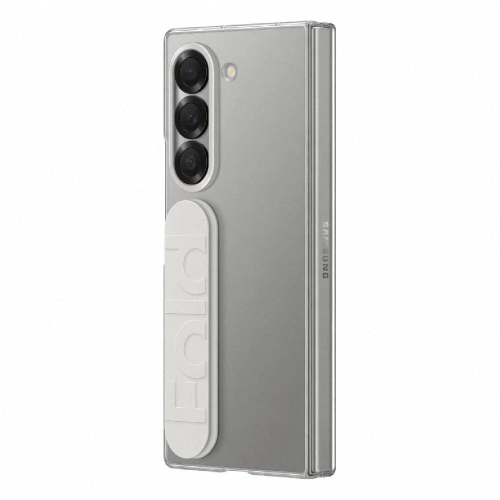 Samsung Case with Grip for Galaxy Z Fold6 - Clear
