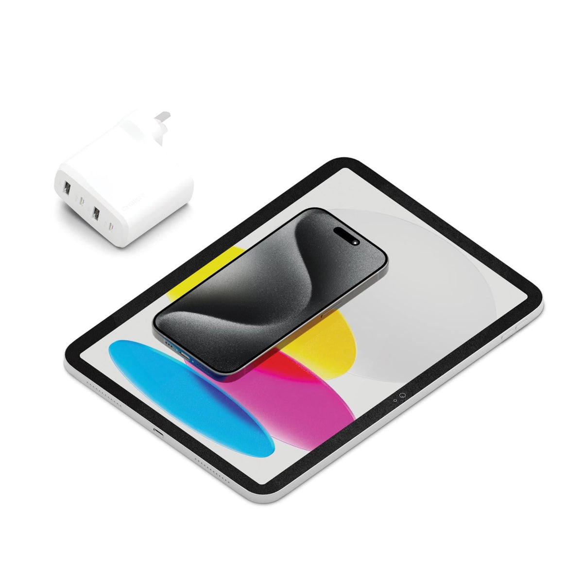 Cygnett PowerPlus 45W Multi-Port AC Charger - White