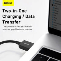 Thumbnail for Baseus Superior Series Fast Charging Data Cable USB to iP 2.4A 1M Black