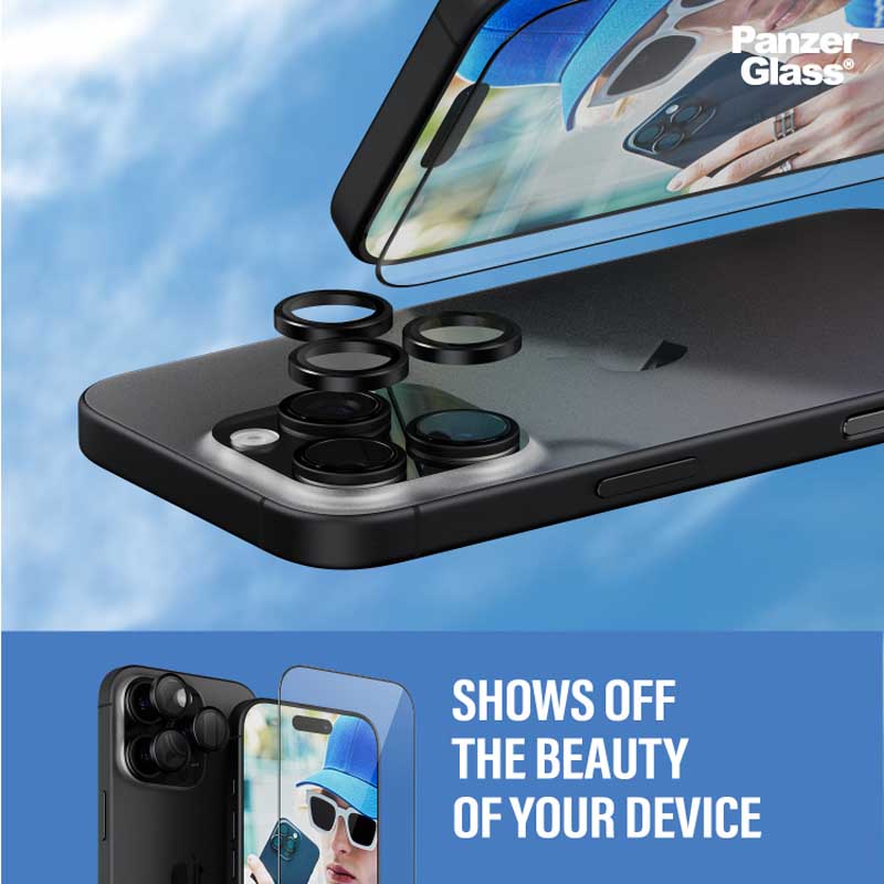 PanzerGlass 2-in-1 Bundle for iPhone 16 Pro - Clear