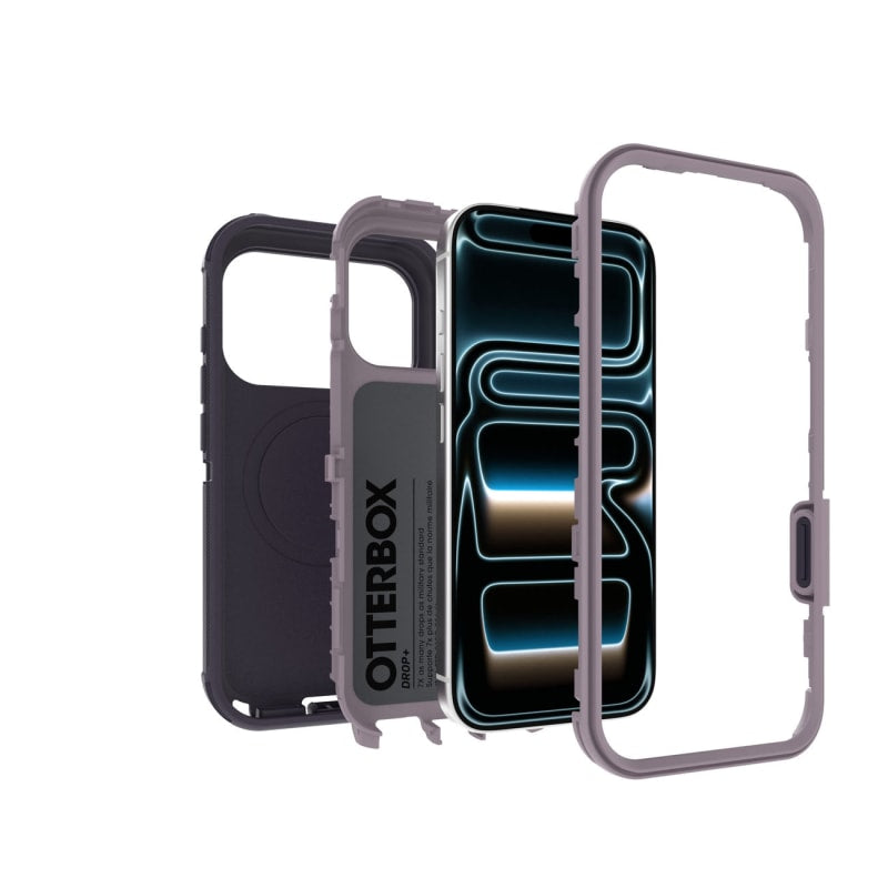 OtterBox Defender Pro Case for New iPhone 18 Pro, 17 Pro - Purple