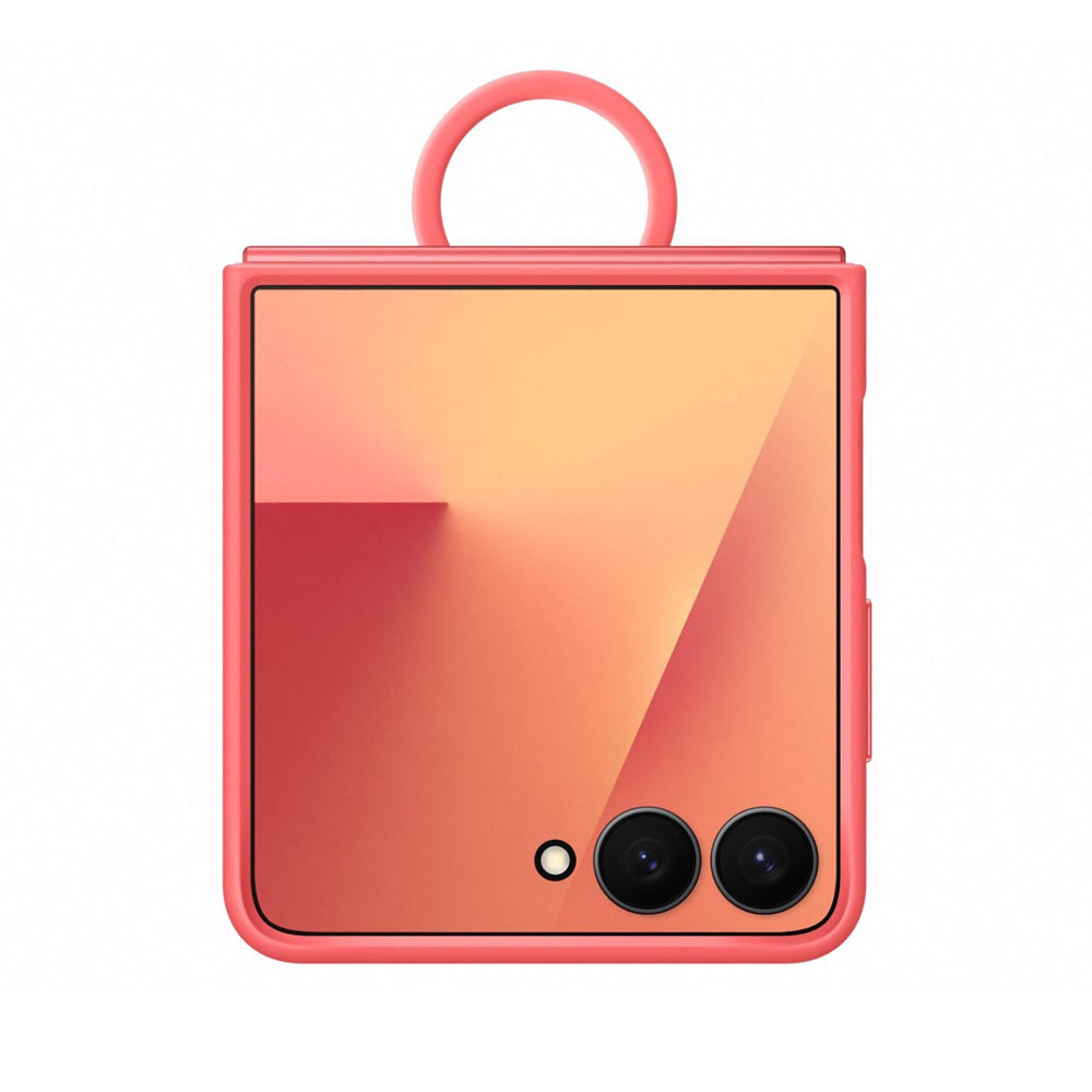 Samsung Silicone Ring Case for Galaxy Flip 7 - Red