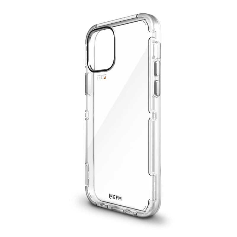 EFM Cayman Case Armour with D3O Crystalex For iPhone 12/12 Pro 6.1" - Clear