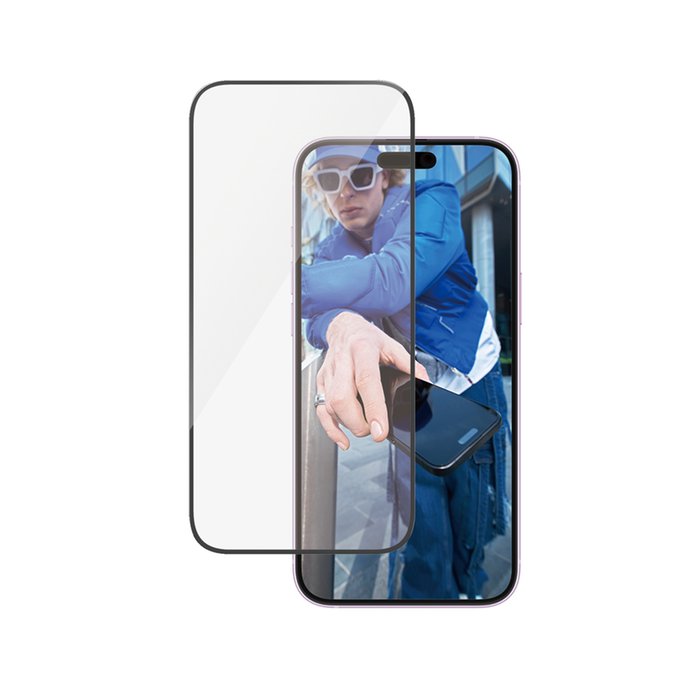 Panzer Glass Ultra Wide Fit Screen Protector for iPhone 16 Plus / 15 Plus