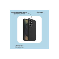 Thumbnail for OtterBox Symmetry Cactus Leather Case for Magnets Suits for Samsung Galaxy S26+ (S26 Plus) - Black