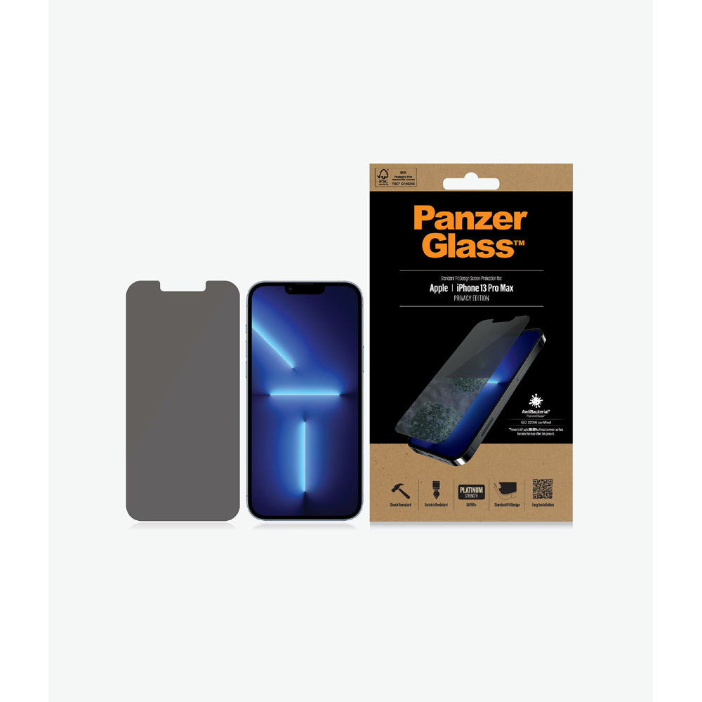 PanzerGlass AntiBacterial iPhone 13 Pro Max Screen Protector