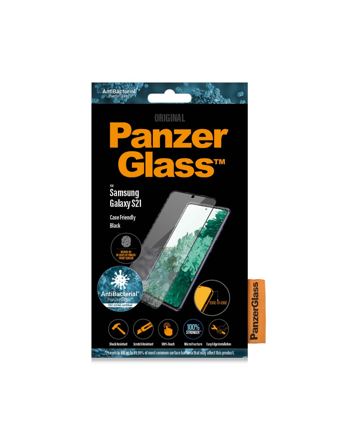 Panzer Glass Screen Protector For Samsung Galaxy S21 (CASE FRIENDLY)