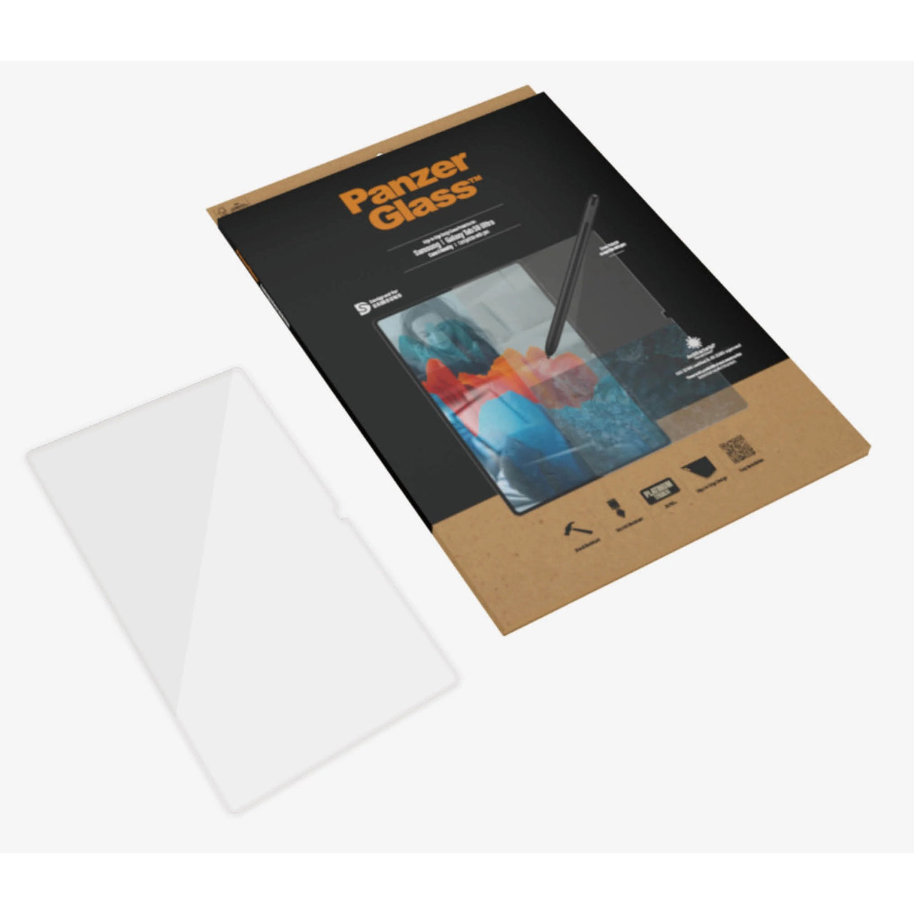PanzerGlass Glass Screen Protector - Tab S9 Ultra / Tab S8 Ultra (14.6") -  Ultra-Wide Fit