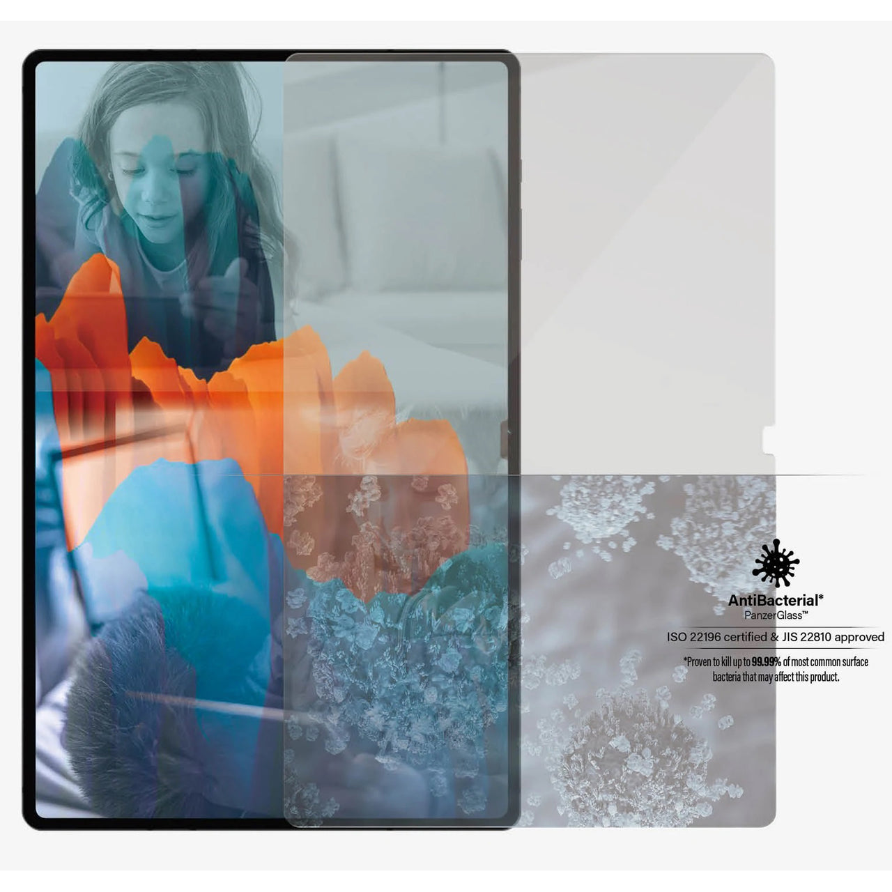 PanzerGlass Glass Screen Protector - Tab S9 Ultra / Tab S8 Ultra (14.6") -  Ultra-Wide Fit