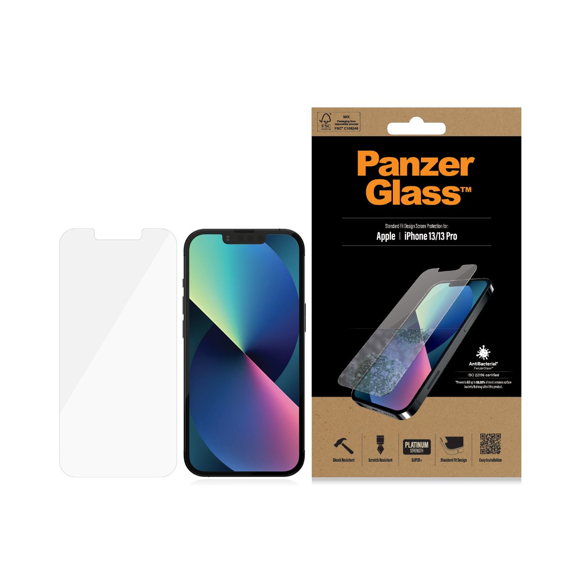 PanzerGlass Anti-Refective Screen Protector for Iphone 13/13 Pro (6.1")