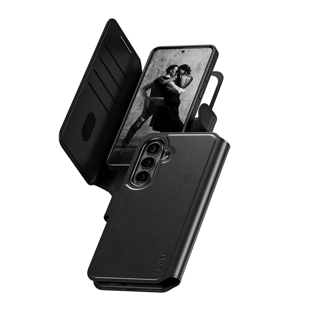 PanzerGlass Care Tango Wallet Case for Samsung Galaxy S26+ - Black