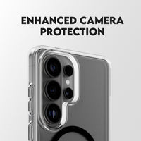 Thumbnail for PanzerGlass Care Kickstand & Qi  for Samsung Galaxy S26 Ultra - Clear/Black
