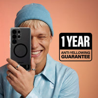 Thumbnail for PanzerGlass Care Kickstand & Qi  for Samsung Galaxy S26 Ultra - Clear/Black