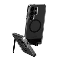 Thumbnail for PanzerGlass Care Kickstand & Qi  for Samsung Galaxy S26 Ultra - Clear/Black