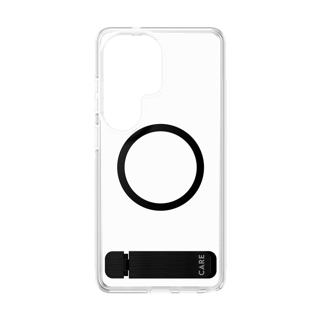 PanzerGlass Care Kickstand & Qi  for Samsung Galaxy S26 Ultra - Clear/Black