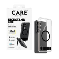 Thumbnail for PanzerGlass Care Kickstand & Qi  for Samsung Galaxy S26 Ultra - Clear/Black