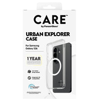 Thumbnail for PanzerGlass Care Urban Explorer Qi  for Samsung Galaxy S26 - Clear/White