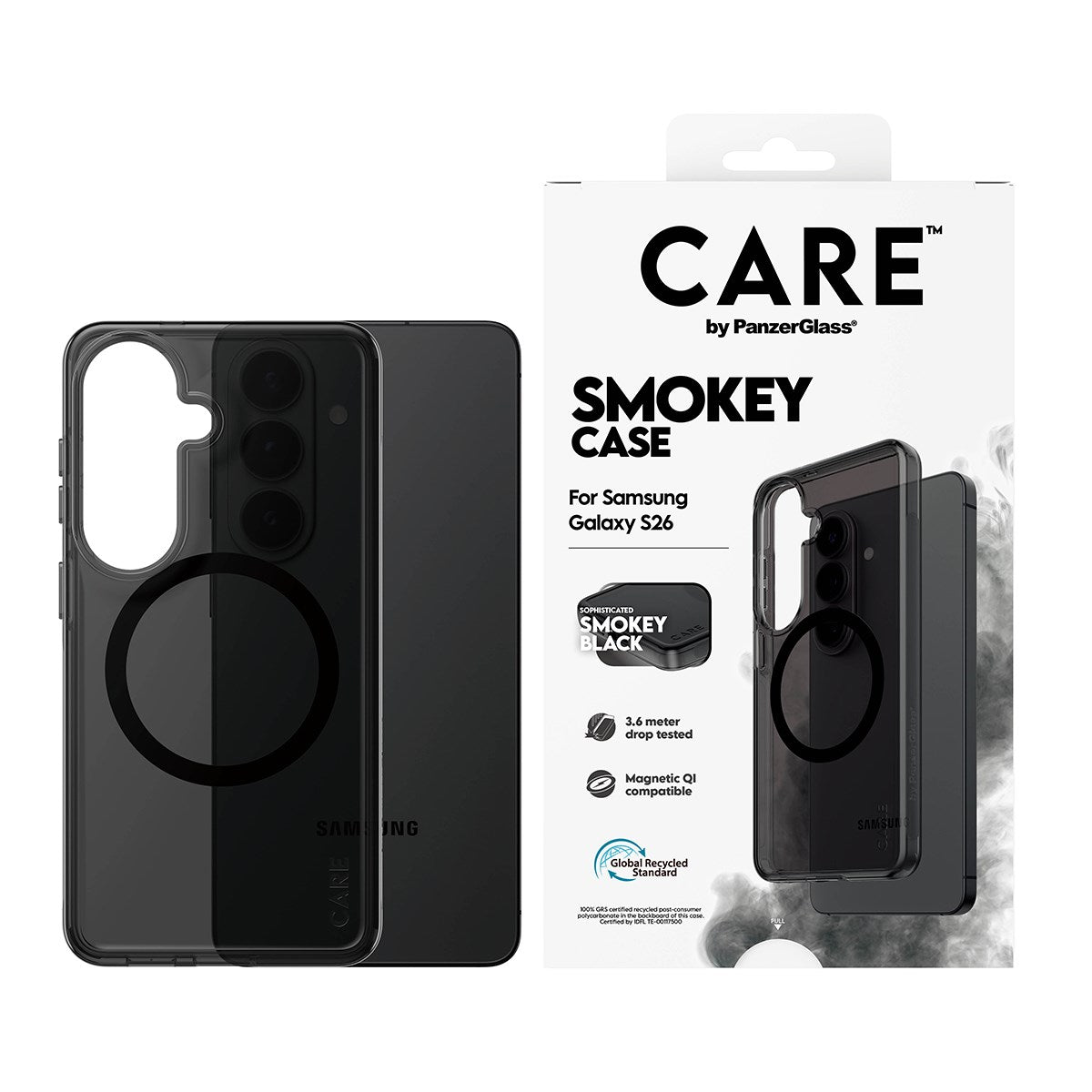 PanzerGlass Care Urban Explorer Qi Case for Samsung GS26 - Smokey