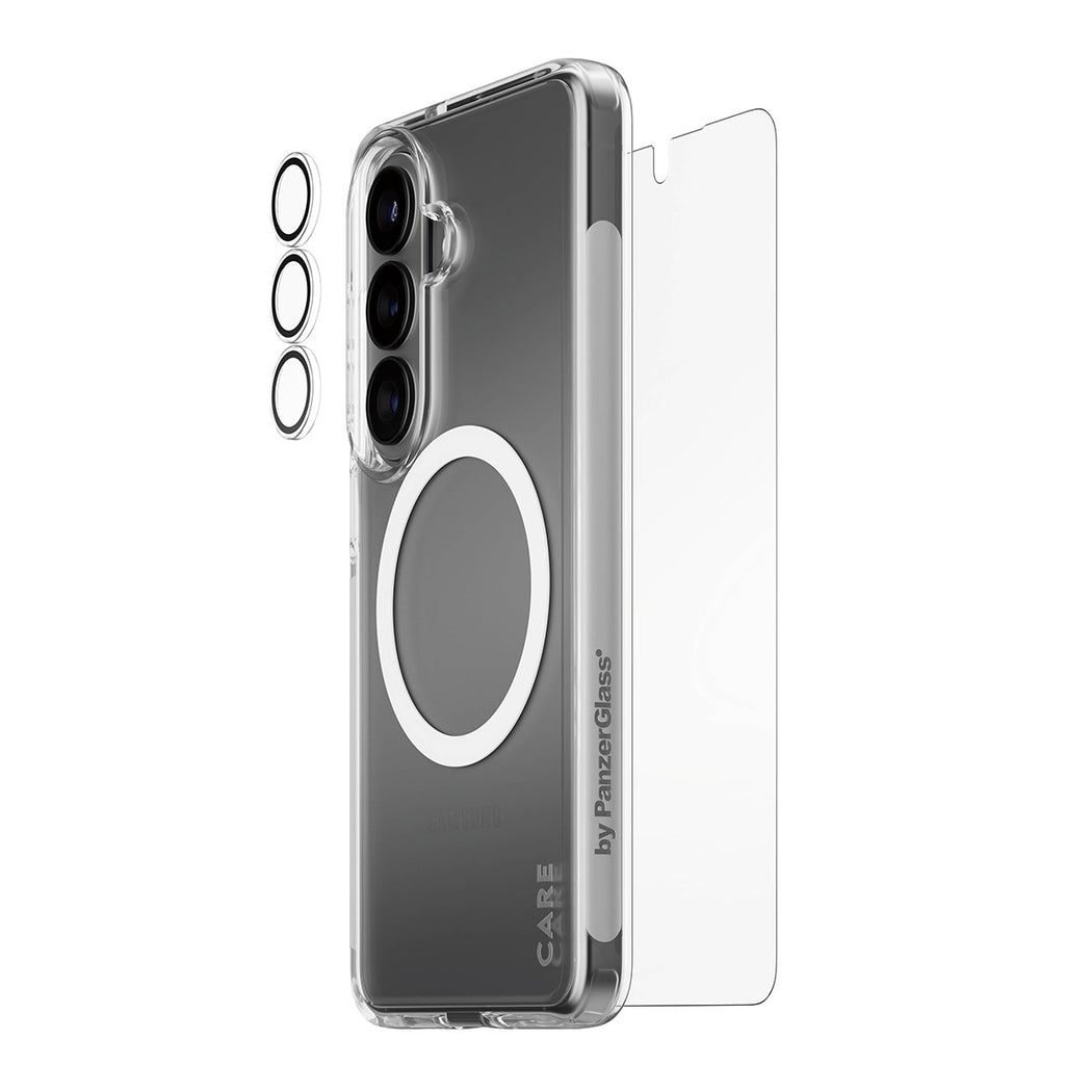 PanzerGlass Care 3-in-1 Bundle for Samsung Galaxy S26 - Clear