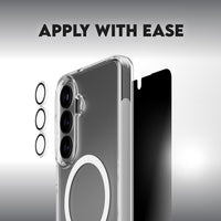 Thumbnail for PanzerGlass Care 3-in-1 Privacy Bundle for Samsung Galaxy S26+ - Clear