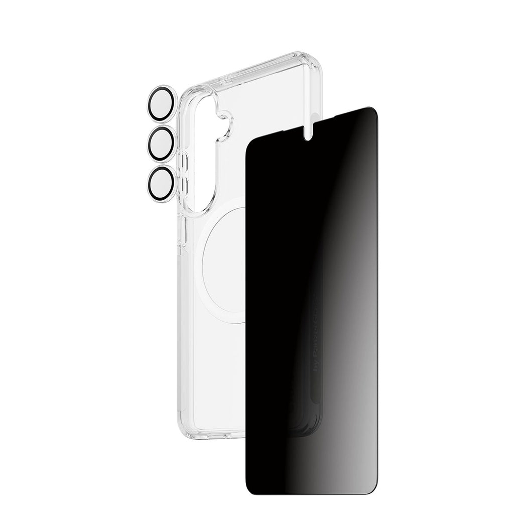 PanzerGlass Care 3-in-1 Privacy Bundle for Samsung Galaxy S26+ - Clear