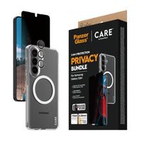 Thumbnail for PanzerGlass Care 3-in-1 Privacy Bundle for Samsung Galaxy S26+ - Clear