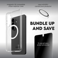 Thumbnail for PanzerGlass Care 3-in-1 Privacy Bundle for Samsung Galaxy S26+ - Clear