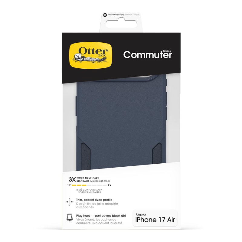 OtterBox Commuter Case with Cam Control for Apple iPhone Air- Blue