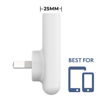 Thumbnail for EFM 45W SlimLine Wall Charger with GaN, Power Delivery and PPS - White